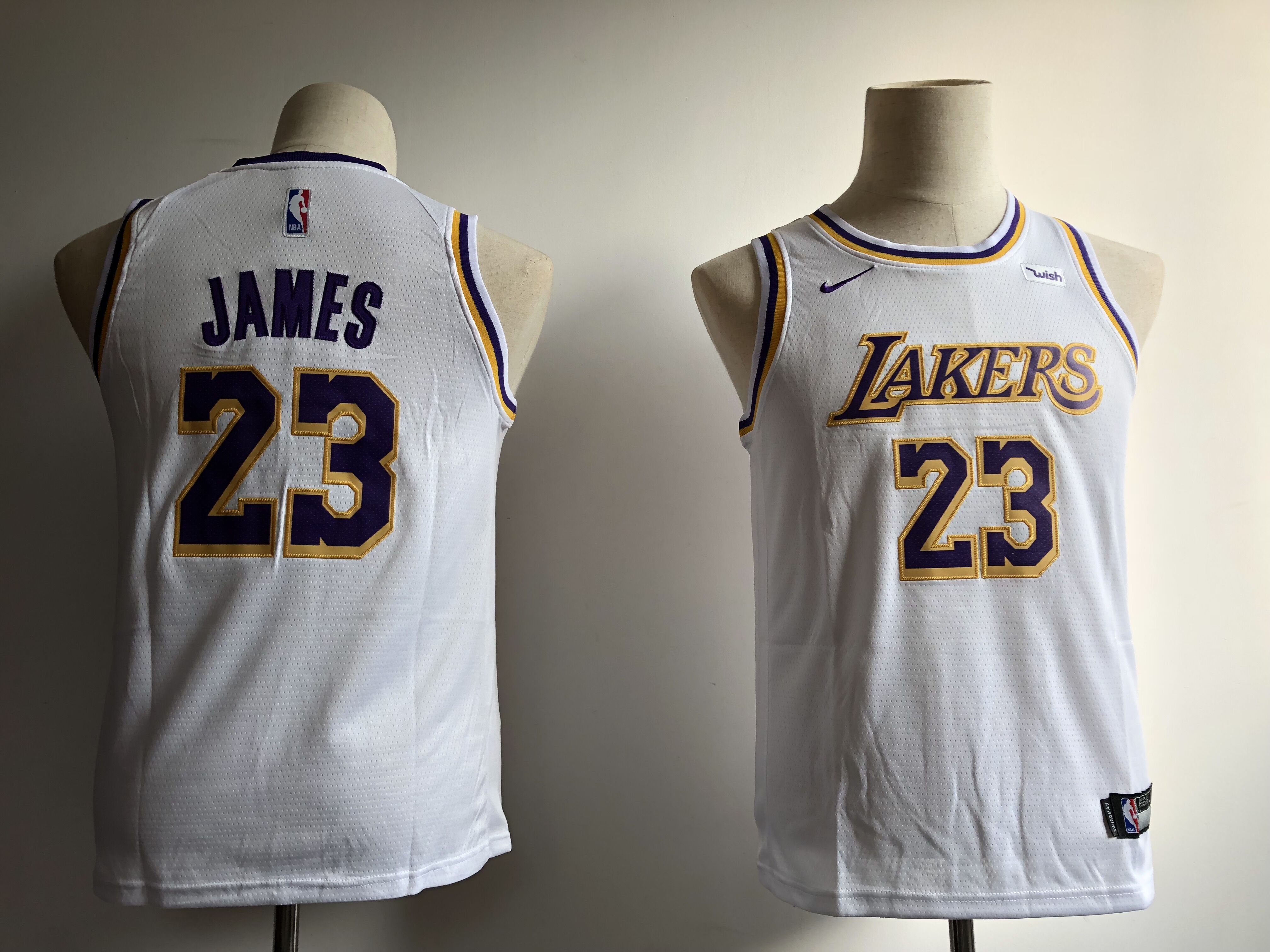Youth Los Angeles Lakers #23 James white Nike NBA Jerseys->youth nba jersey->Youth Jersey